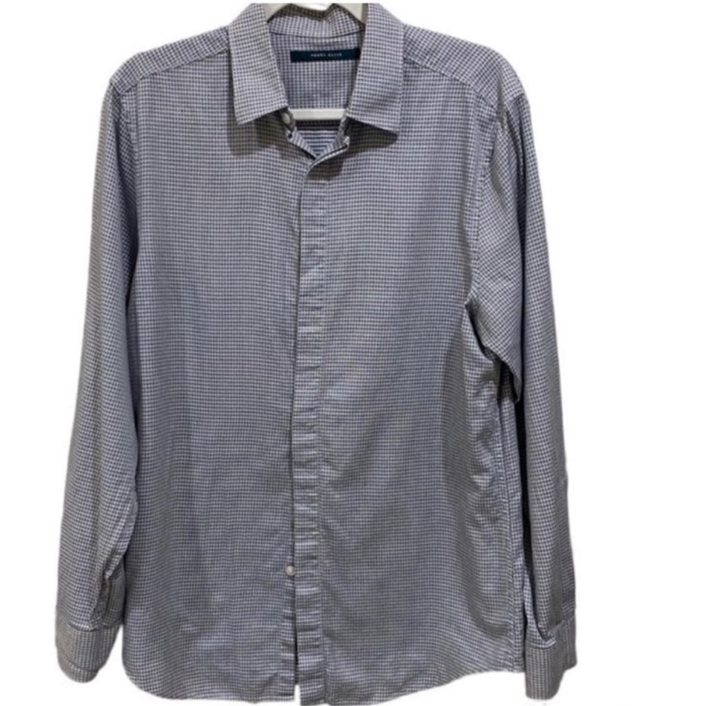 Perry Ellis Long Sleeve Button Down Shirt